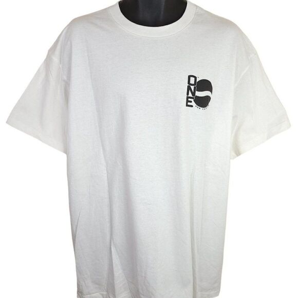 Pepsi One T Shirt Vintage 90s Cola Soda Snack Tee One Calorie Mens Size XL - Picture 2 of 7